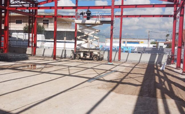ΜΕΤΑΛΛΙΚΟ ΚΤΙΡΙΟ 1 ΚΥΡΙΑΣ ΒΙΟΜΗΧΑΝΙΚΗΣ ΠΑΡΑΓΩΓΗΣ