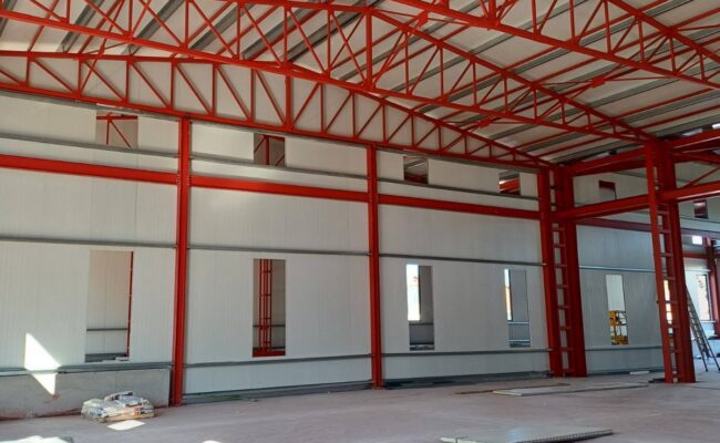 ΜΕΤΑΛΛΙΚΟ ΚΤΙΡΙΟ 1 ΚΥΡΙΑΣ ΒΙΟΜΗΧΑΝΙΚΗΣ ΠΑΡΑΓΩΓΗΣ