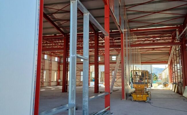 ΜΕΤΑΛΛΙΚΟ ΚΤΙΡΙΟ 1 ΚΥΡΙΑΣ ΒΙΟΜΗΧΑΝΙΚΗΣ ΠΑΡΑΓΩΓΗΣ