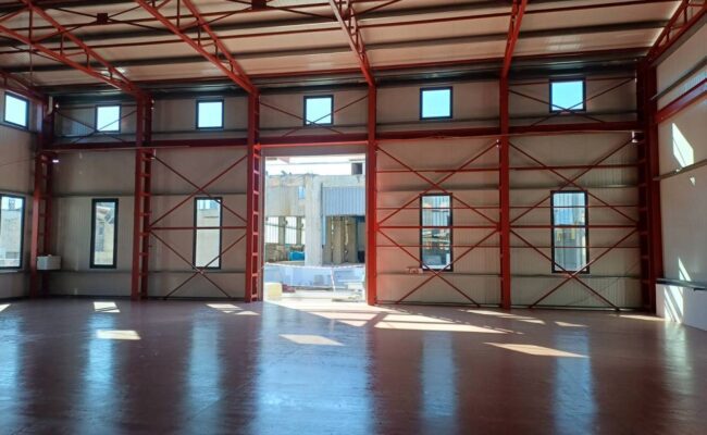 ΜΕΤΑΛΛΙΚΟ ΚΤΙΡΙΟ 1 ΚΥΡΙΑΣ ΒΙΟΜΗΧΑΝΙΚΗΣ ΠΑΡΑΓΩΓΗΣ