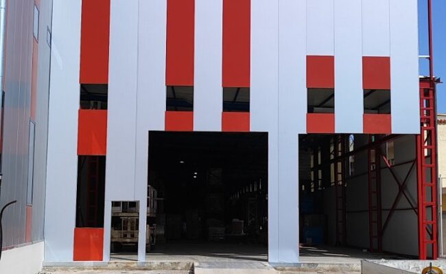 ΜΕΤΑΛΛΙΚΟ ΚΤΙΡΙΟ 1 ΚΥΡΙΑΣ ΒΙΟΜΗΧΑΝΙΚΗΣ ΠΑΡΑΓΩΓΗΣ
