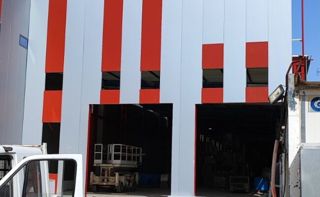 ΜΕΤΑΛΛΙΚΟ ΚΤΙΡΙΟ 1 ΚΥΡΙΑΣ ΒΙΟΜΗΧΑΝΙΚΗΣ ΠΑΡΑΓΩΓΗΣ